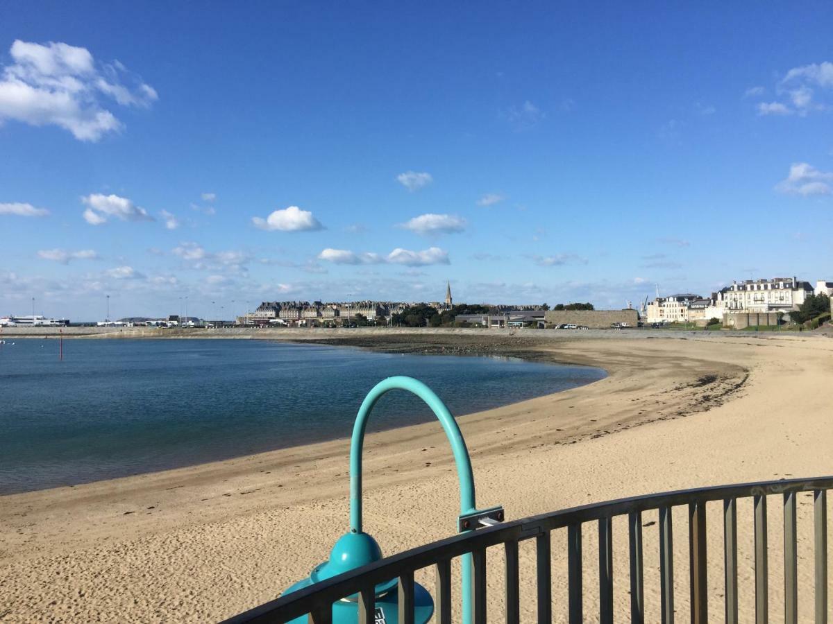 Studio Bord De Plage Des Bas Sablons Saint Malo Екстер'єр фото