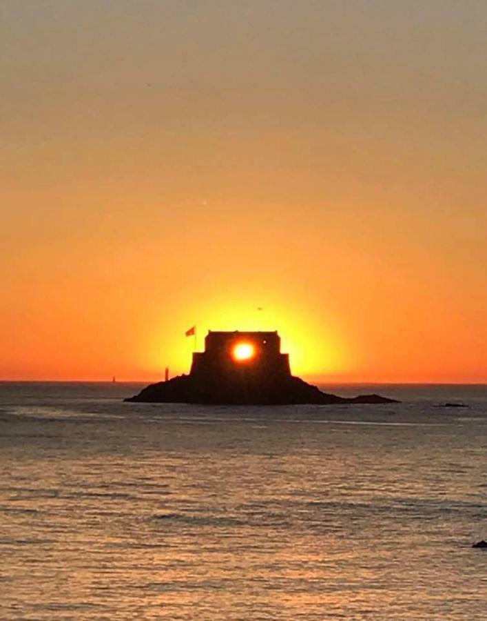 Studio Bord De Plage Des Bas Sablons Saint Malo Екстер'єр фото